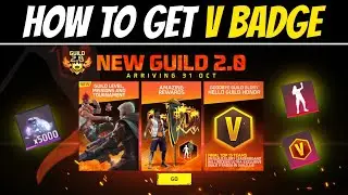 how to get v badge in free fire | v badge kaise milega | free fire India 🇮🇳