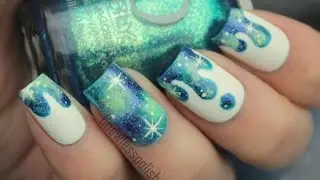 Galaxy Drip nail tutorial