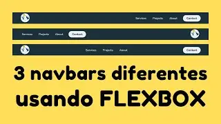 Cómo crear una navbar responsive con HTML y CSS Flexbox