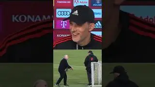 Ich glaube das war kein Schwerz. #bayern #tuchel #hoeneß #training