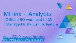 Offload analytics to Azure using MI link