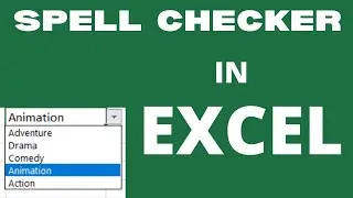 Spell Checker In Excel