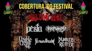 Cobertura HELLZONTE FEST: DOUBLE CROSS, PESTA, EXPURGO, EXORDIUM E DUNKELHEITER | GOBLIN TV