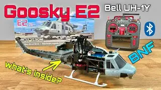 Whats Inside? | Goosky E2 Bell UH-1Y Venom (BNF) | Radiomaster TX16S Max | Bluetooth App