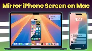 How to Use iPhone Mirroring on Mac? Mirror iPhone Screen on Mac