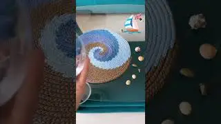attracts and fascinates knitting from a cord crocheting