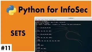 Python for InfoSec - Part 11 - Sets