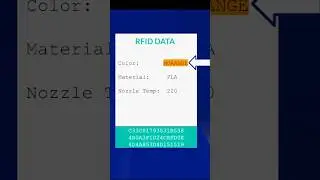 RFID for 3D Printing (part 2) #3dprinting #rfid #arduino #opensource