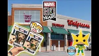 80th YEAR MARVEL FUNKO POP WALGREENS EXCLUSIVE HUNT.  Comicfest Halloween Comic and Funko Pop Hunt.