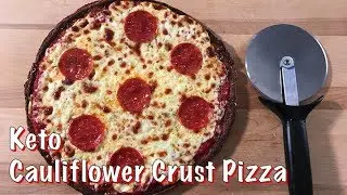 Delicious Cauliflower Pizza Crust Recipe - How to Make Low Carb Pizza