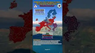 Religion in the European Union 🇪🇺✝️⚛️