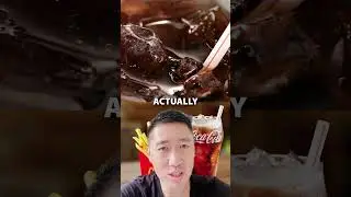 Why McDonald's soda taste so good? #shorts #mcdonalds