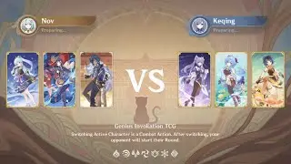 Genshin Impact TCG - Keqing Serious Showdown