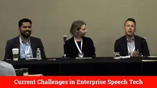 Current Challenges in Enterprise Speech Tech