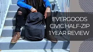 Evergoods Civic Half-Zip 22L Backpack 1 Year Review | Still Amazing!