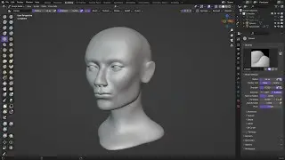 Head sculpting | Timelapse