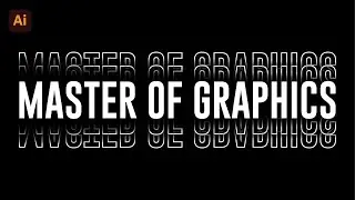 Typography Text Effect In Illustrator || Stylish Text Effect - Adobe Illustrator CC