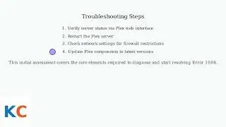 How to Fix Plex Error 1008 – Playback & Server Connection Troubleshooting