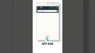 Amazon-inspired Flutter App Bar 🔥🔥📱💻