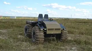 Вездеход - Каракат ТАЙГА 2 4х4 Испытания