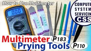Multimeter & Prying Tools - Unboxing and How to Use