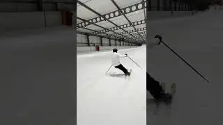 Ski alpin au SnowWorld Amnéville - Novembre 2023 - Short  #ski #skialpin #snowworld #amneville