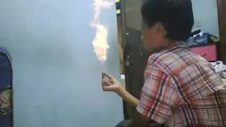Make a fire with your hand (made in sony vegas pro 9.0)