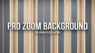 Zoom Background Photoshop