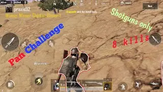 Pan challenge | Arcade mode win | Pubg Mobile