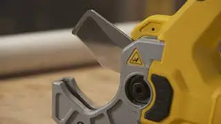 How to Use the DCE180 20V MAX* Plastic Tubing Cutter