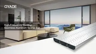 High-frequency welding seamless aluminum spacer bar