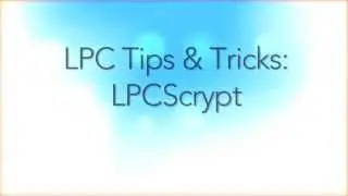 LPC Tips & Tricks: LPCScrypt