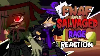 Salvaged Rage | Reacting To A FNAF Song: “Salvaged Rage” By Five Nights Music | FNAF | Gacha