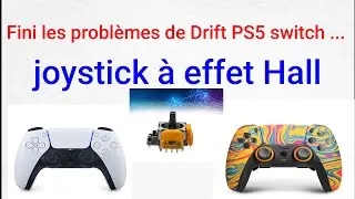 Fini les problèmes de Drift manettes PS5 -Scuff-Nintendo Switch (Joystick à effet Hall)