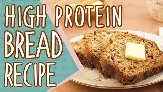 Quick and Easy HIGH PROTEIN Bread Recipe (Bread Maker)