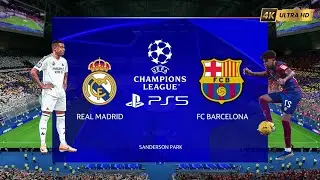 FC 25   Real Madrid vs  Barcelona Ft  Yamal, Mbappe,   UEFA Champions League Final   PS5™
