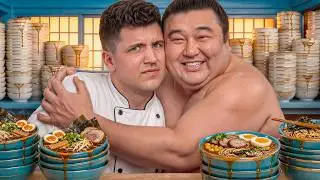 Cooking For The World’s Heaviest Sumo Wrestler (600 LBS)