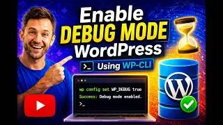 Fix WordPress Errors Instantly (Enable Debug Mode via WP-CLI)