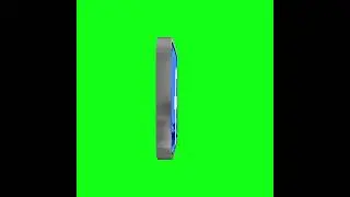 facebook 3d logo no copyright green screen 
