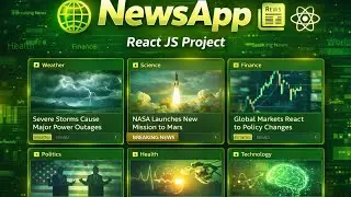 NewsApp – React JS project