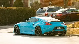 Taking my 370Z out of the garage AND THIS HAPPENED!!