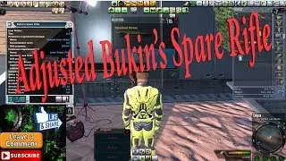 Entropia Universe: Bukin's spare rifle upgrade into an adjusted Bukin's spare rifle