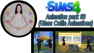 Sims 4 Animations | Animation Pack #60 | Glass Coffin Animation Pack