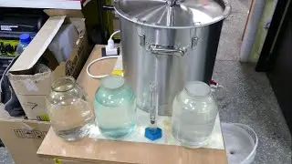 Test cube Luxstahl 50 liters with ten