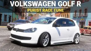 Forza Horizon 5 Tuning - 2010 Volkswagen VW Golf R MK6 - FH5 Purist Race Build, Tune & Gameplay