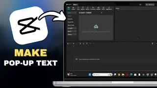 How to CREATE A POP-UP TEXT EFFECT in CapCut in SECONDS!