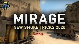 Mirage new smoke tricks and tips guide CSGO 2020