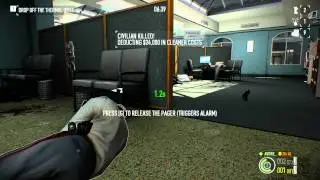 Payday 2 - Bain: Bank Heist: Deposit Death Wish Gameplay (Stealth Solo)