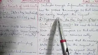 Part-43: Architectural Constraints of Web service- Uniform Interface-Resour,Stateless,Code on Demand
