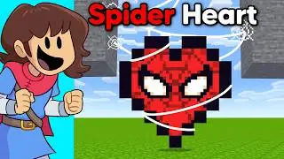 Minecraft But There's SUPERHERO Hearts